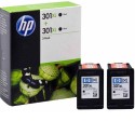 Multipack 2 Cartucce Originali HP 301 XL D8J45AE Bk
