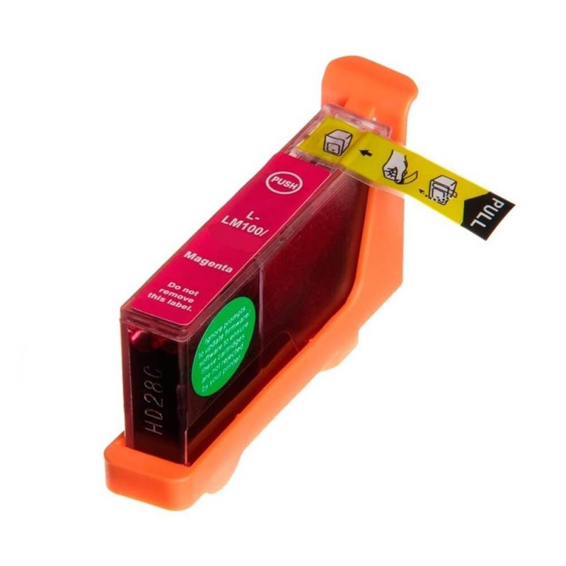 CARTUCCIA COMPATIBILE LEXMARK 100 14N1070E 014N1070E M Magenta 600 Pagine No Oem