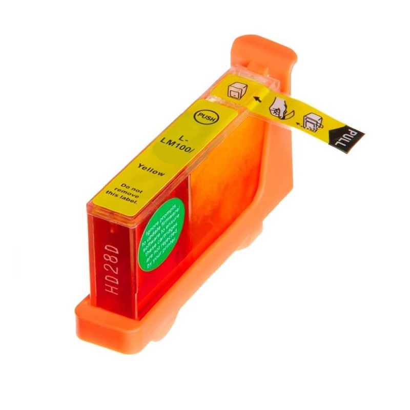CARTUCCIA COMPATIBILE LEXMARK 100 14N1071E 014N1071E Y Yellow 600 Pagine No Oem