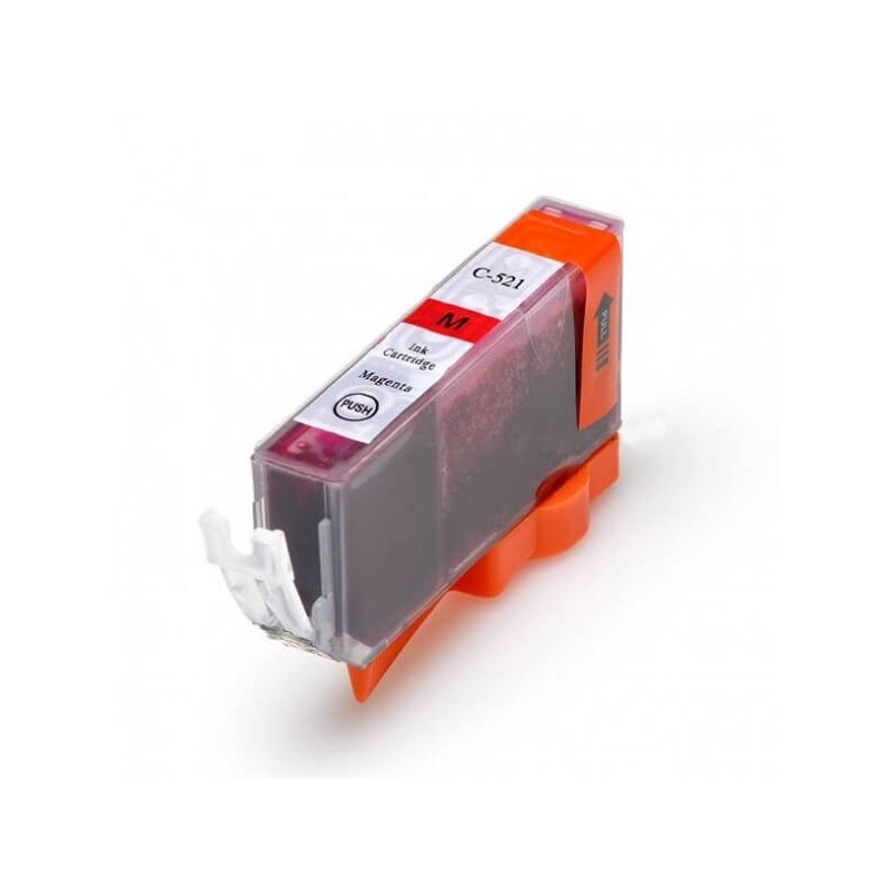 Cartuccia Compatibile Canon CLI-521M M Magenta Con Chip No Oem