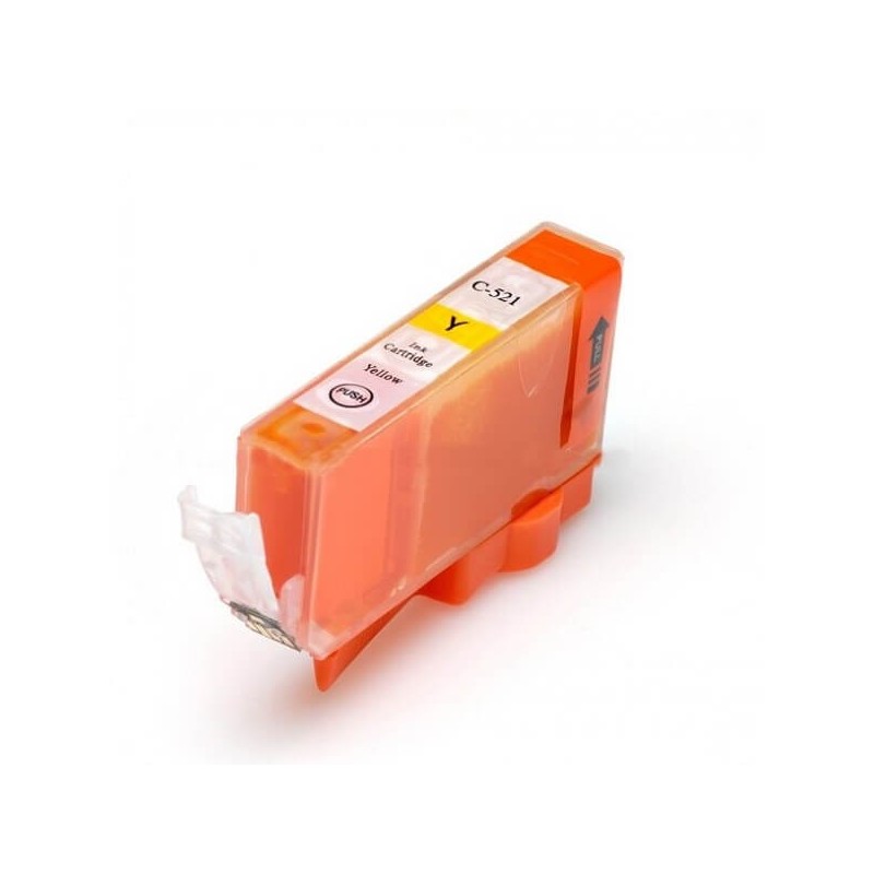 Cartuccia Compatibile Canon CLI-521Y Y Yellow Con Chip No Oem