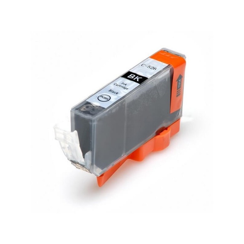 Cartuccia Compatibile Canon CLI-526BK Bk Nero Con Chip No Oem