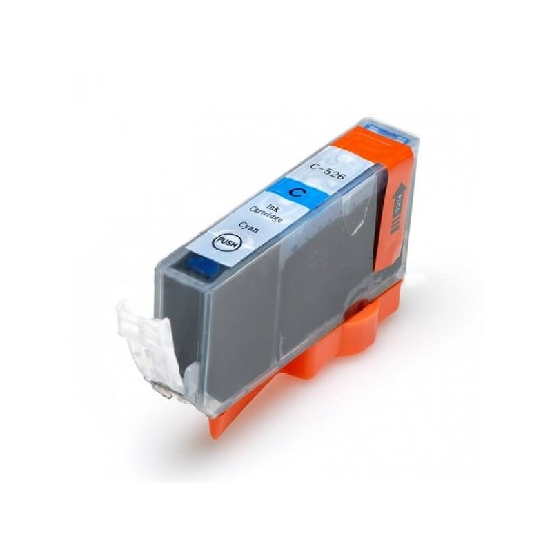 Cartuccia Compatibile Canon CLI-526C C Ciano Con Chip No Oem