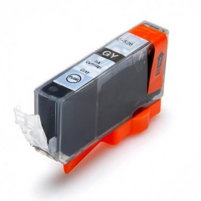 Cartuccia Compatibile Canon CLI-526GY GY Grey Grigio Con Chip No Oem