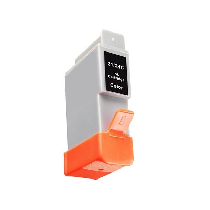 Cartuccia Compatibile Canon BCI-21BK BCI-24BK Bk Nero No Chip No Oem