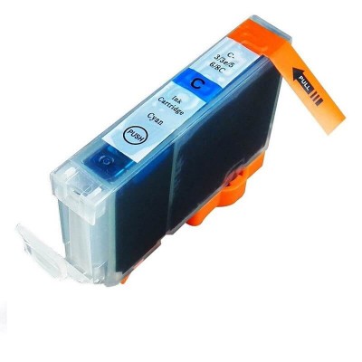 Cartuccia Compatibile Canon BCI-3eC BCI-5C BCI-6C C Ciano No Chip No Oem