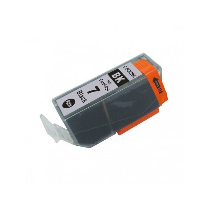Cartuccia Compatibile Canon PGI-7BK Bk Nero Con Chip No Oem