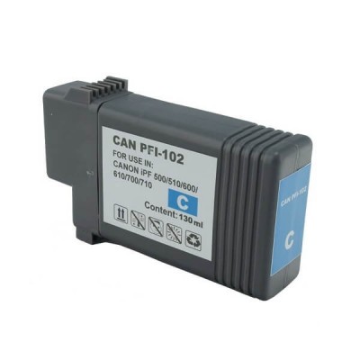 Cartuccia Compatibile Canon PFI-102C 0895B001 C Ciano 130ml No Oem