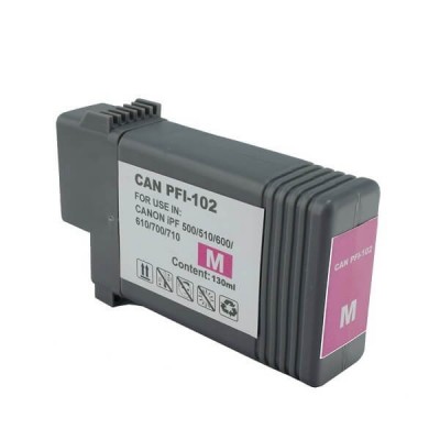 Cartuccia Compatibile Canon PFI-102M 0897B001 M Magenta 130ml No Oem