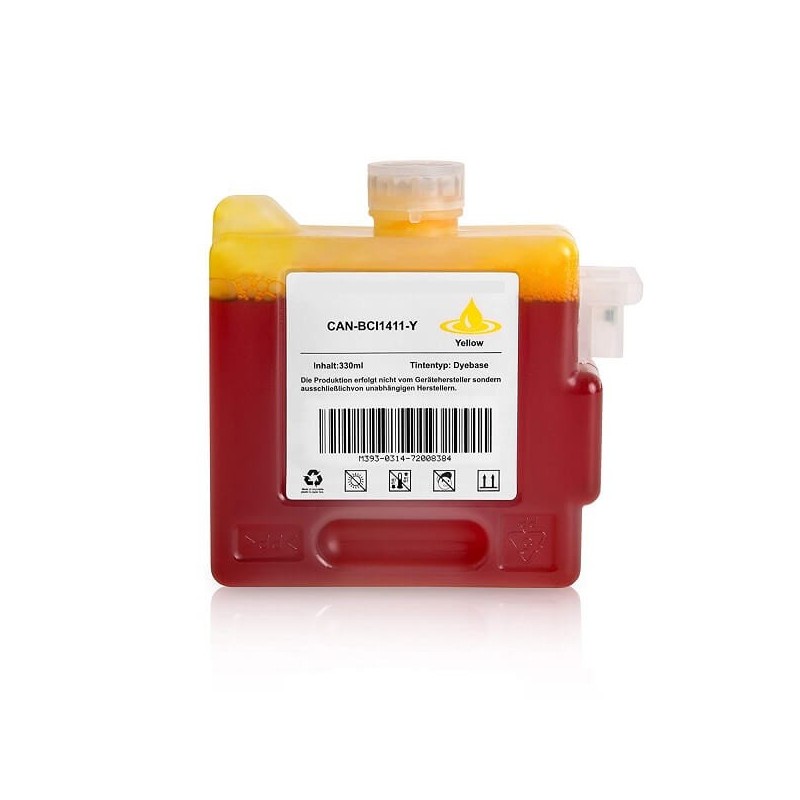 Cartuccia Compatibile Canon BCI-1411Y 7577A001 Y Yellow 330ml No Oem