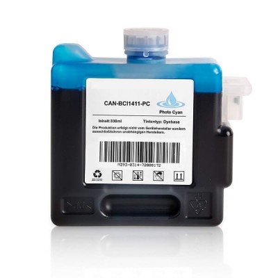 Cartuccia Compatibile Canon BCI-1411PC 7578A001 PC Photo Ciano 330ml No Oem