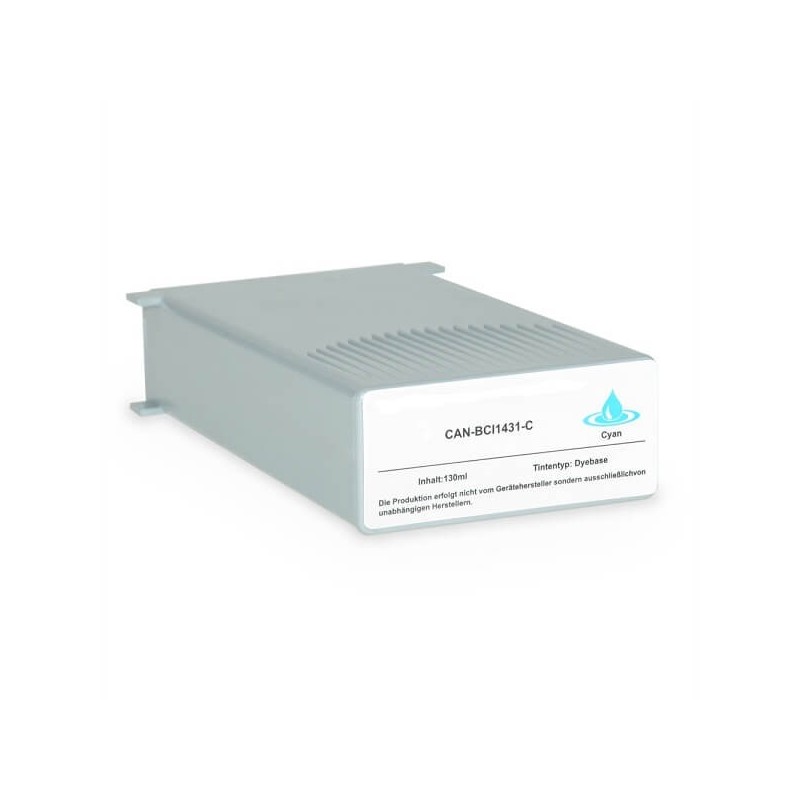 Cartuccia Compatibile Canon BCI-1431C 8970A001 C Ciano 130ml No Oem