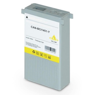 Cartuccia Compatibile Canon BCI-1451Y 0173B001 Y Yellow 130ml No Oem