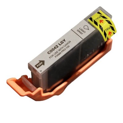 Cartuccia Compatibile Canon CLI-42GLC 6391B001 GLY Light Grey Grigio Chiaro 13ml No Oem