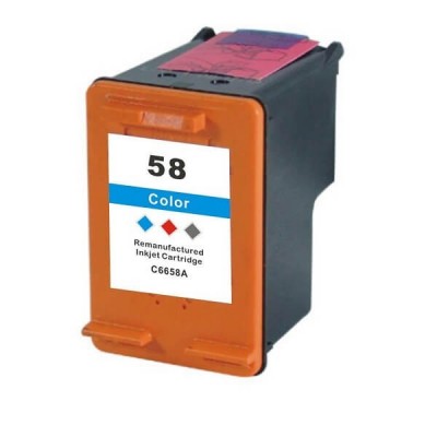 Cartuccia Compatibile HP 58 C6658AE Colore Photo Lc Lm Bk No Oem