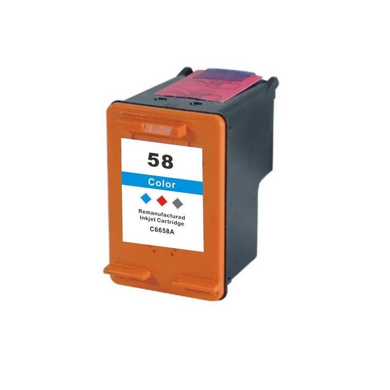 Cartuccia Compatibile HP 58 C6658AE Colore Photo Lc Lm Bk No Oem