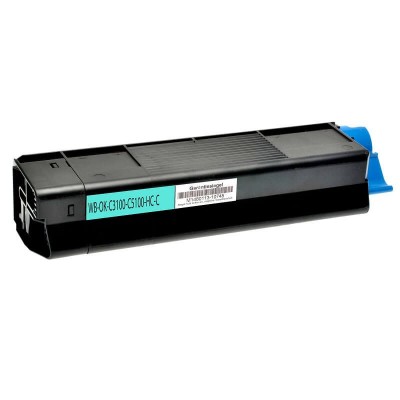 Toner Compatibile Oki 42804515 42804539 42127407 42127456 Olivetti B0456 C Ciano 3000 Pagine No Oem