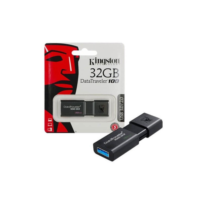 Pendrive Kingston 32Gb Usb 2.0 3.0 DT100G3/32GB