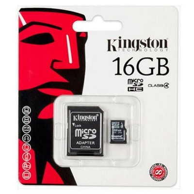 MicroSd Kingston 16Gb Classe 4 SDC4/16GB  